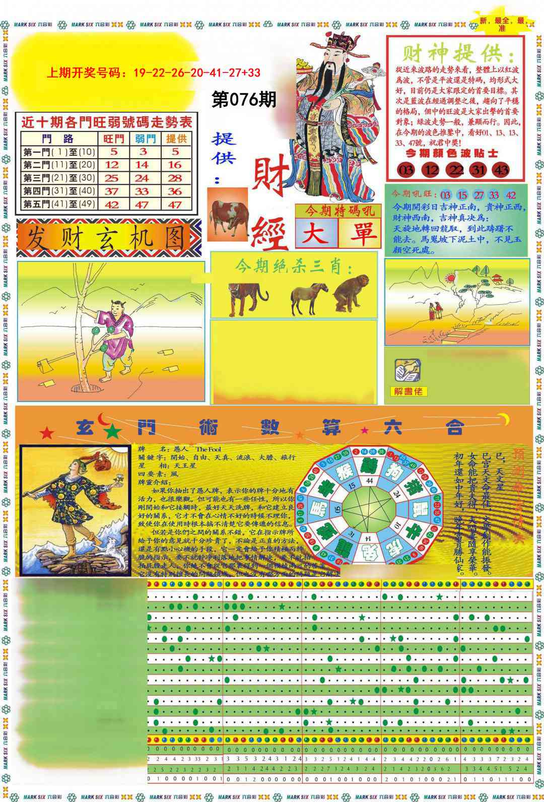 076期九龍财经A(推荐)[图]